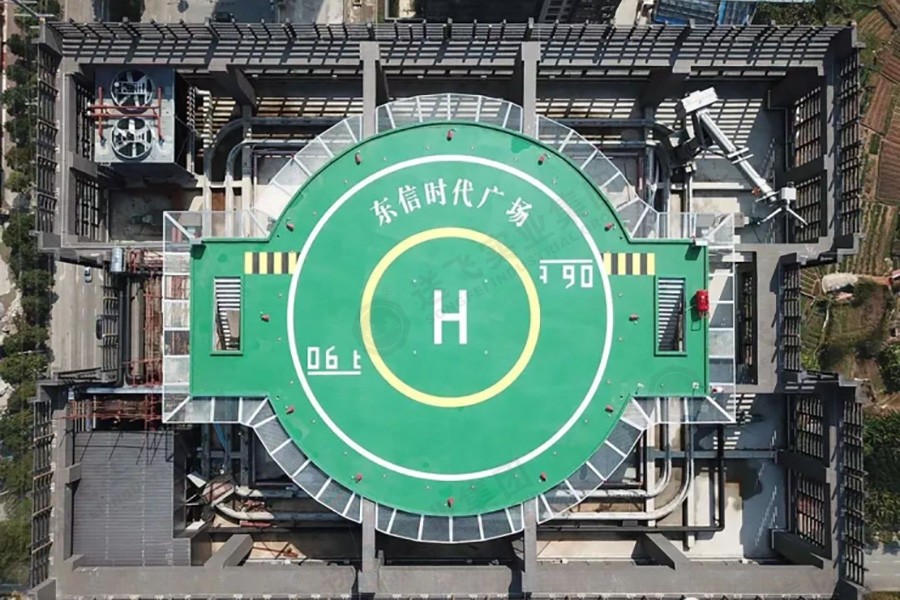 直升機(jī)停機(jī)坪機(jī)場(chǎng)標(biāo)志顏色是固定的嗎？都有哪些？